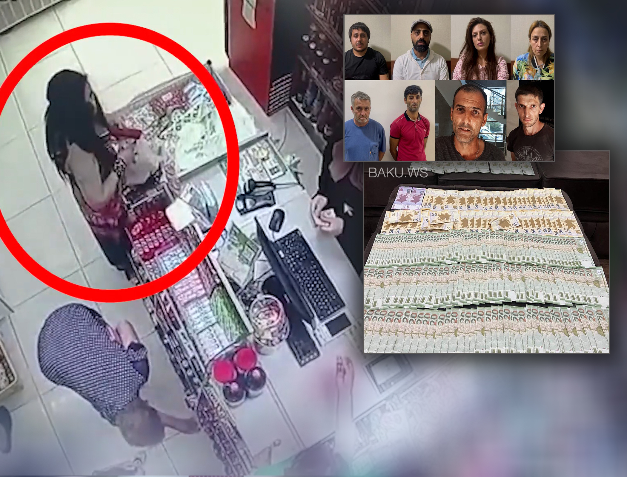 В Баку задержаны лица, расплатившиеся в магазине фальшивыми купюрами - ВИДЕО