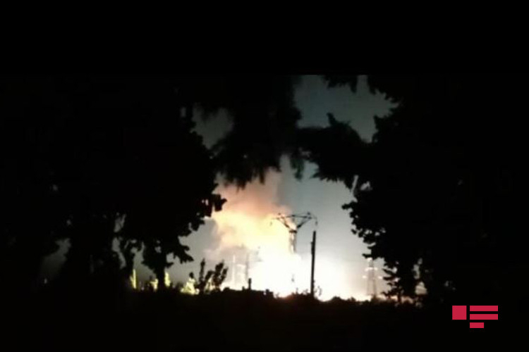 На электростанции в Товузе произошел пожар - ОБНОВЛЕНО