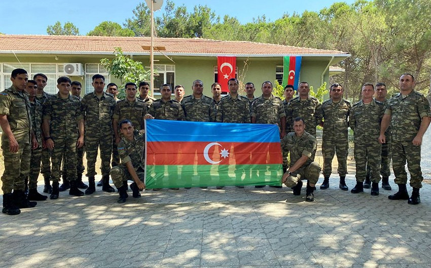 Азербайджанские военные приняли участие в учениях в Турции - ФОТО