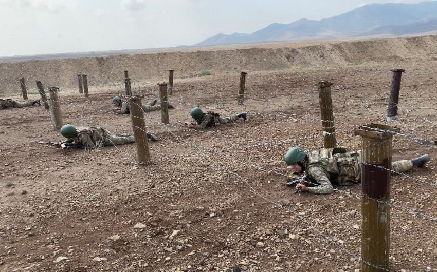 Продолжаются совместные учения военнослужащих Турции и Азербайджана - ФОТО