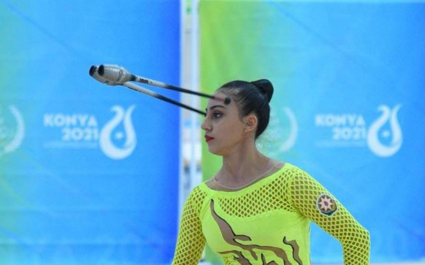 Азербайджанская гимнастка завоевала золото Исламиады