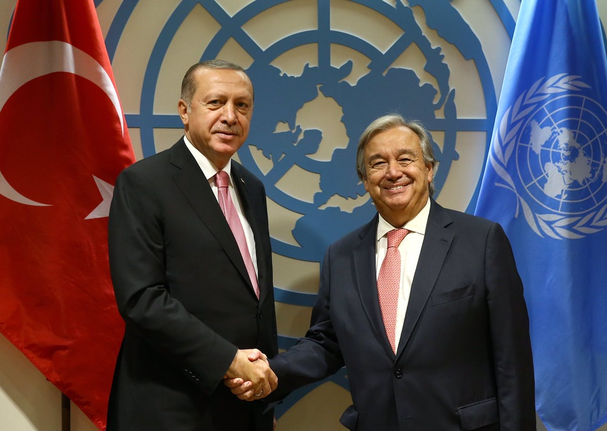 Генсек ООН встретится во Львове с Эрдоганом и Зеленским