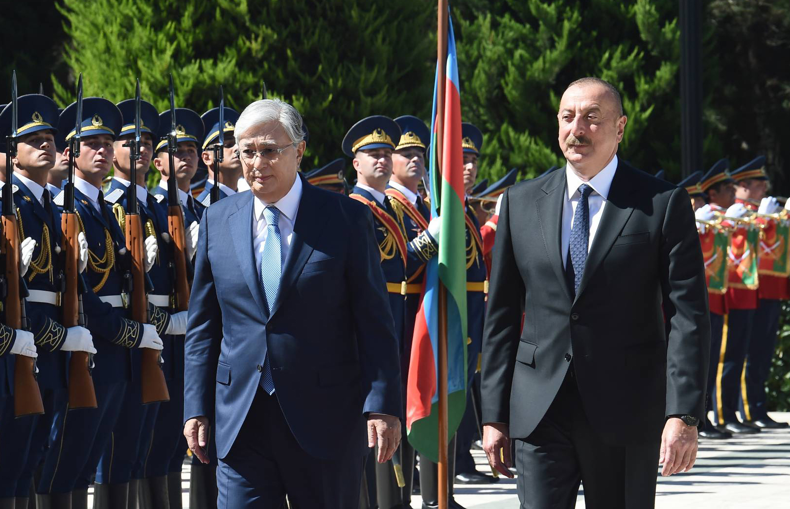 Состоялась церемония официальной встречи Президента Казахстана Касым-Жомарта Токаева - ФОТО