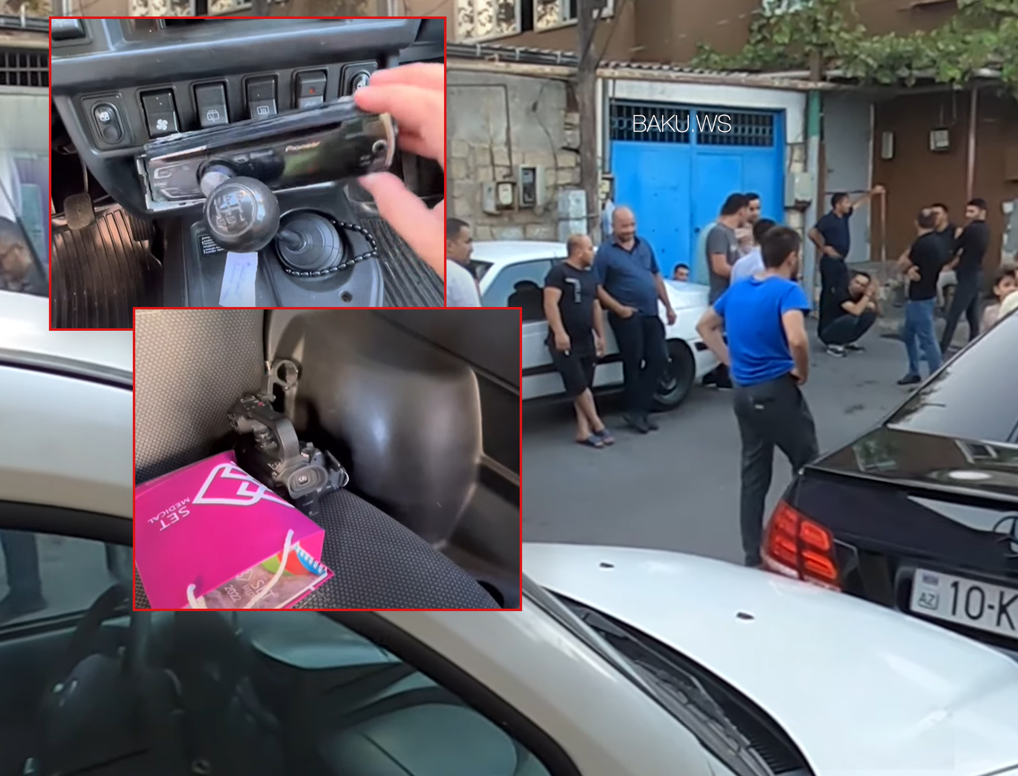 Наркобароны набросились на машину известного азербайджанского блогера