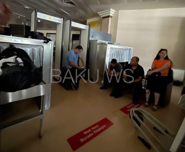 В бакинском аэропорту отключилось электричество - ВИДЕО