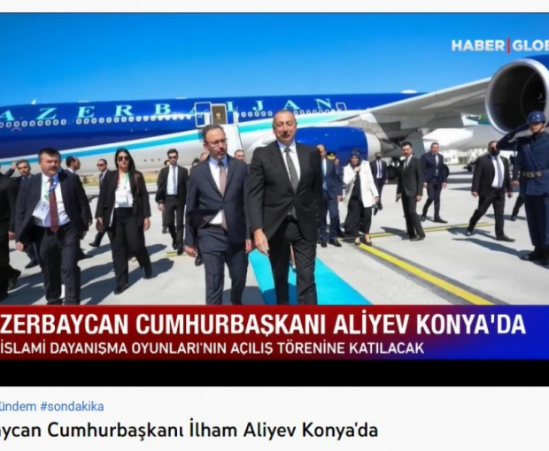 Визит Ильхама Алиева в Конью широко освещен в турецких СМИ - ФОТО