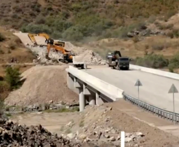 Началось строительство армянского участка дороги, альтернативной Лачинскому коридору - ВИДЕО