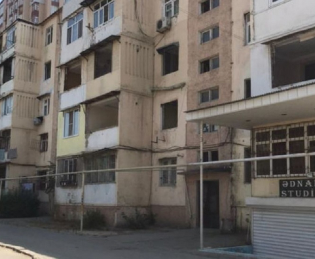 В Баку начался снос жилого дома - ФОТО