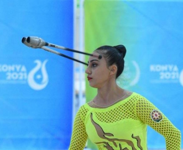 Азербайджанская гимнастка завоевала золото Исламиады