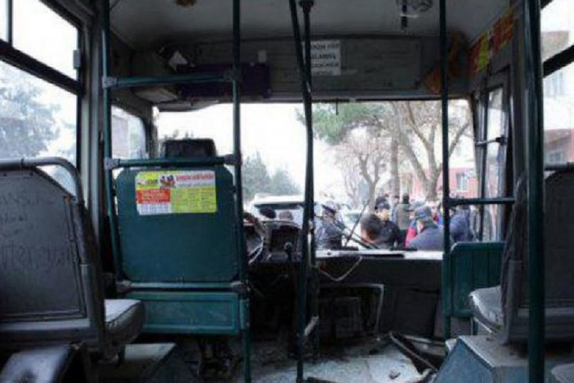 В Азербайджане столкнулись два пассажирских автобуса