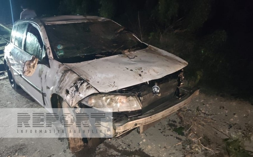 Тяжелое ДТП в Азербайджане: автомобиль упал в коллектор,