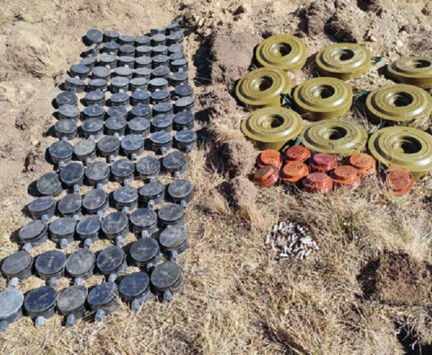 Обезврежены мины, установленные армянскими вооруженными формированиями - ФОТО