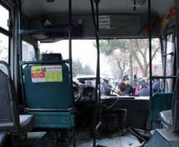В Азербайджане столкнулись два пассажирских автобуса