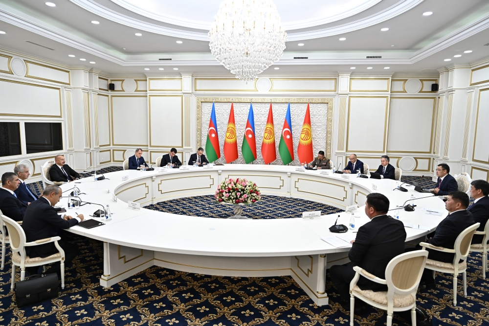 В Бишкеке состоялось заседание первого Межгосударственного совета между Азербайджаном и Кыргызстаном в узком составе