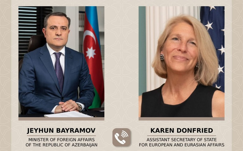 Джейхун Байрамов обсудил с госсекретарем США нормализацию отношений с Арменией - ФОТО