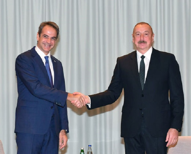 Президент Азербайджана встретился в Софии с премьер-министром Греции - ФОТО