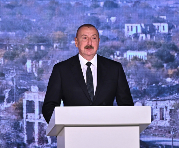 Ильхам Алиев выступил на Азербайджанском национальном градостроительном форуме - ВИДЕО