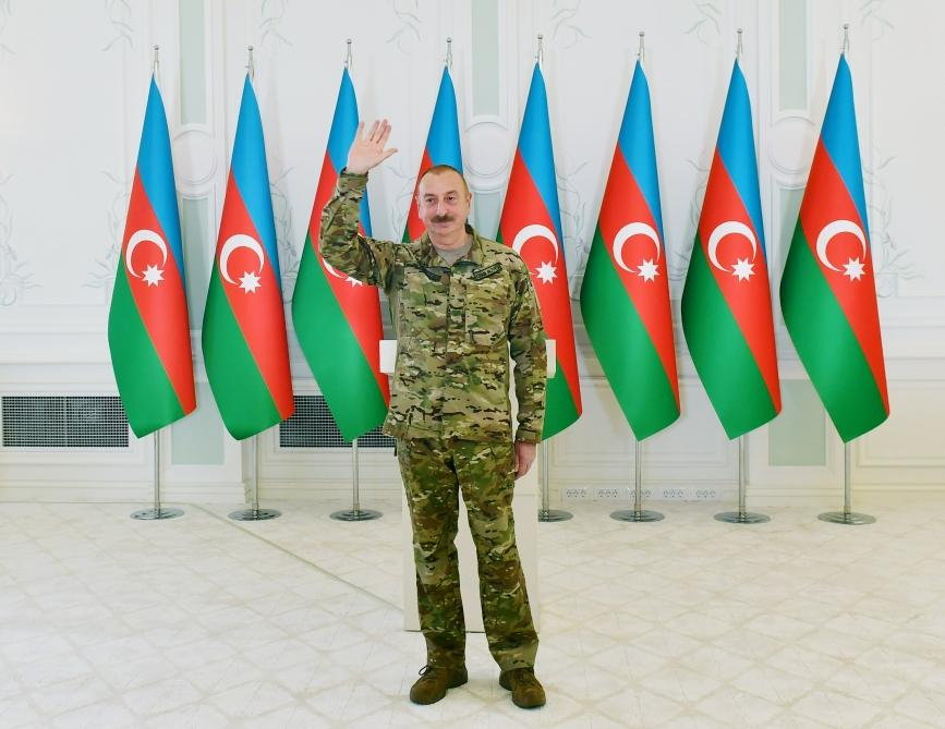 Ильхам Алиев выступил перед военнослужащими в Шуше - ОБНОВЛЕНО + ВИДЕО