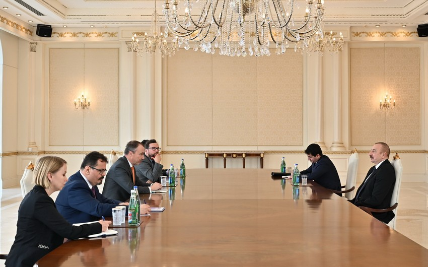 Президент Азербайджана принял спецпредставителя Европейского Союза по Южному Кавказу