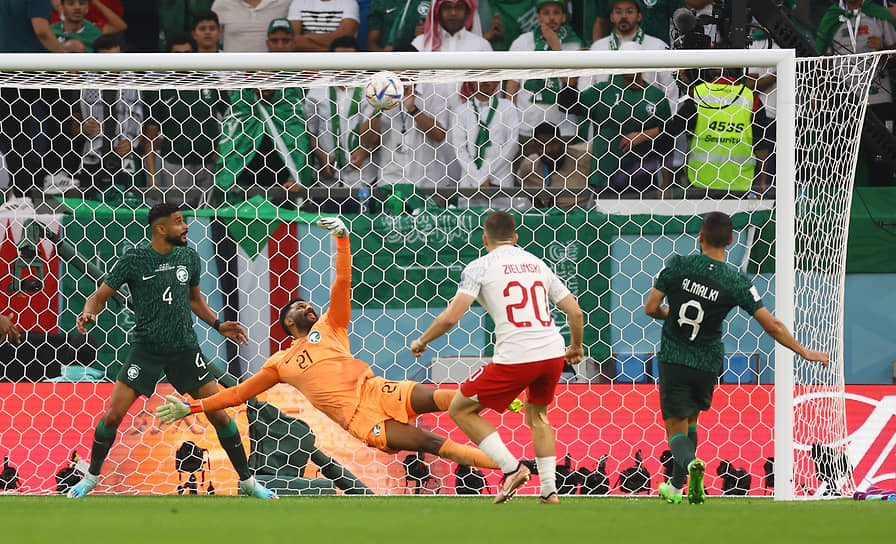 Польша обыграла Саудовскую Аравию, Левандовски забил свой первый гол на ЧМ-2022