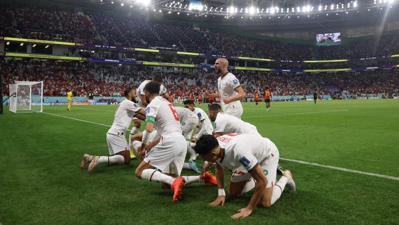 Сборная Марокко обыграла Бельгию на чемпионате мира