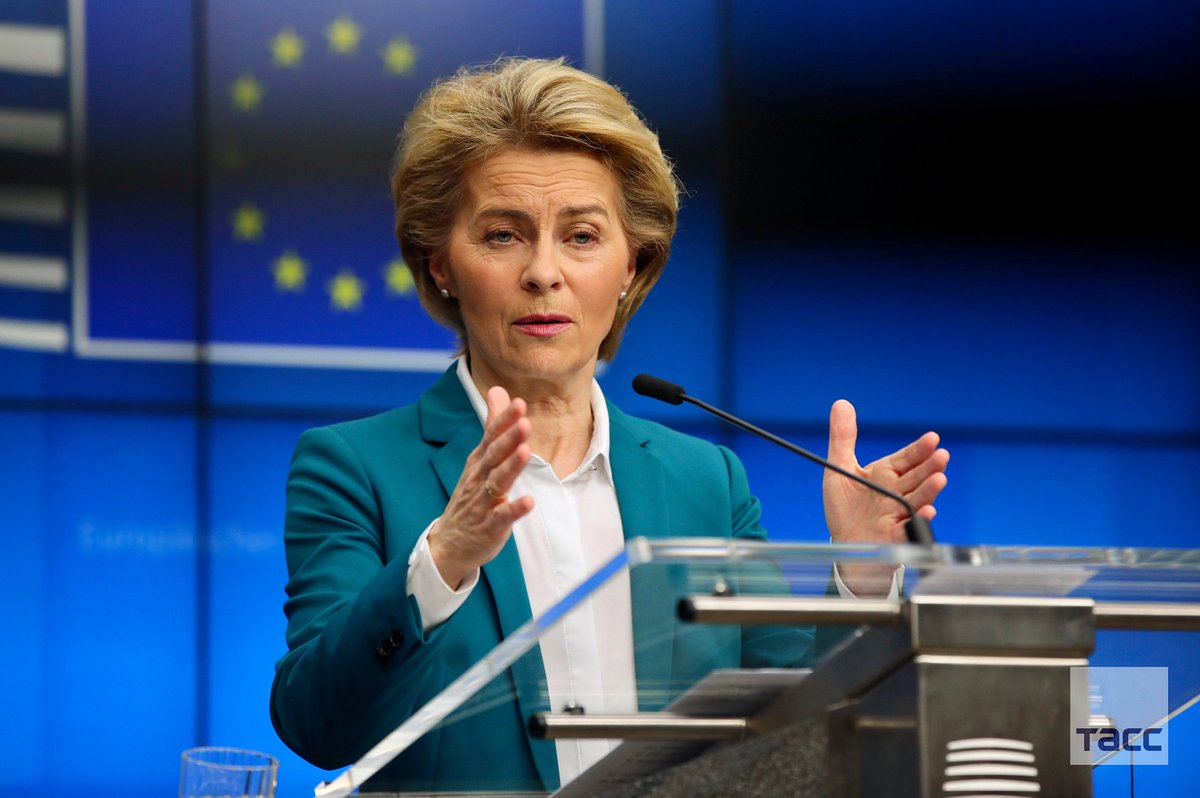 Глава Еврокомиссии назвала потери Украины в войне