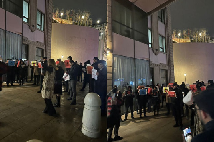 В Баку прошла акция протеста против антитурецкого фильма - ФОТО