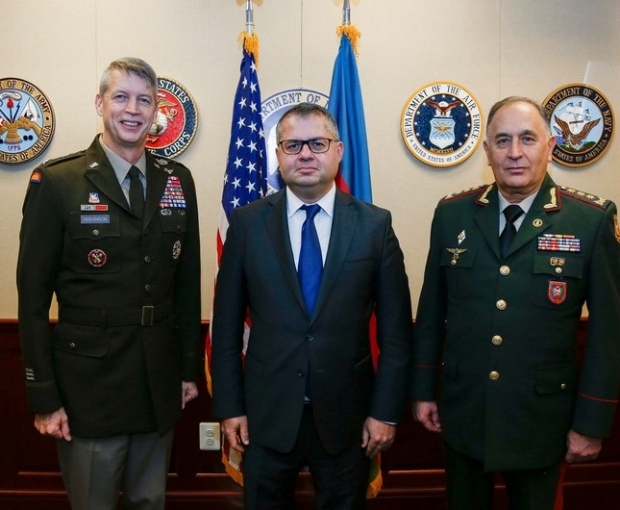 Обсуждено сотрудничество в области безопасности между США и Азербайджаном - ФОТО