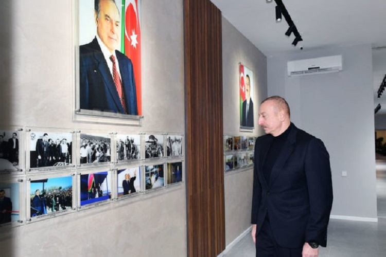Ильхам Алиев ознакомился с условиями в новом административном здании ИВ города Шеки - ОБНОВЛЕНО + ФОТО