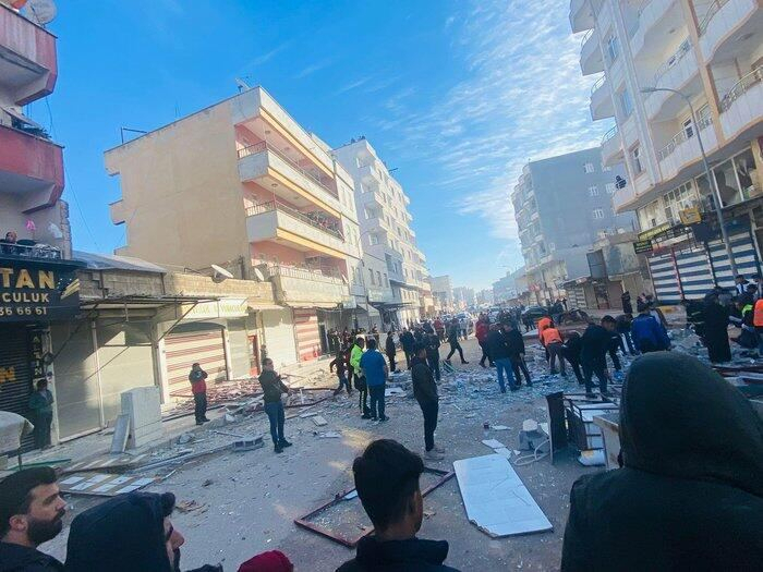 Взрыв в турецком городе Шанлыурфа:
