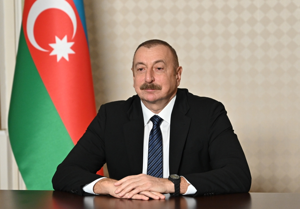 Ильхам Алиев направил обращение участникам XX съезда архитекторов Азербайджана