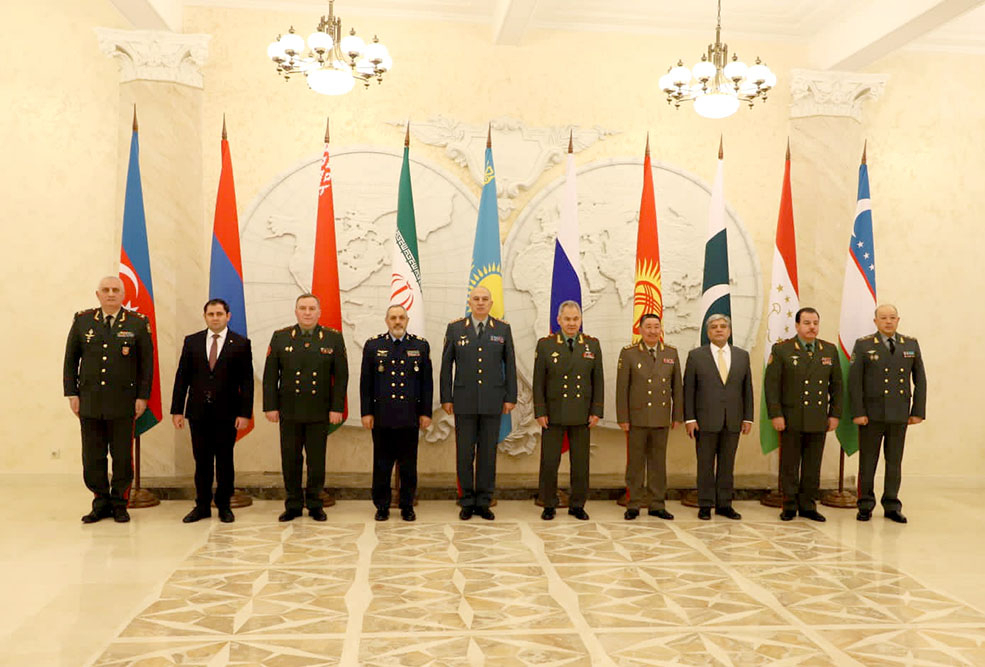 НА встрече министров обороны стран ШОС и СНГ был поднят вопрос об установленных армянами минах