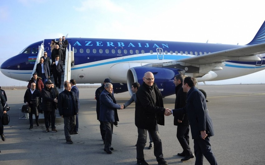Начался визит в Зангилан аккредитованных в Азербайджане дипломатов и военных атташе - ФОТО