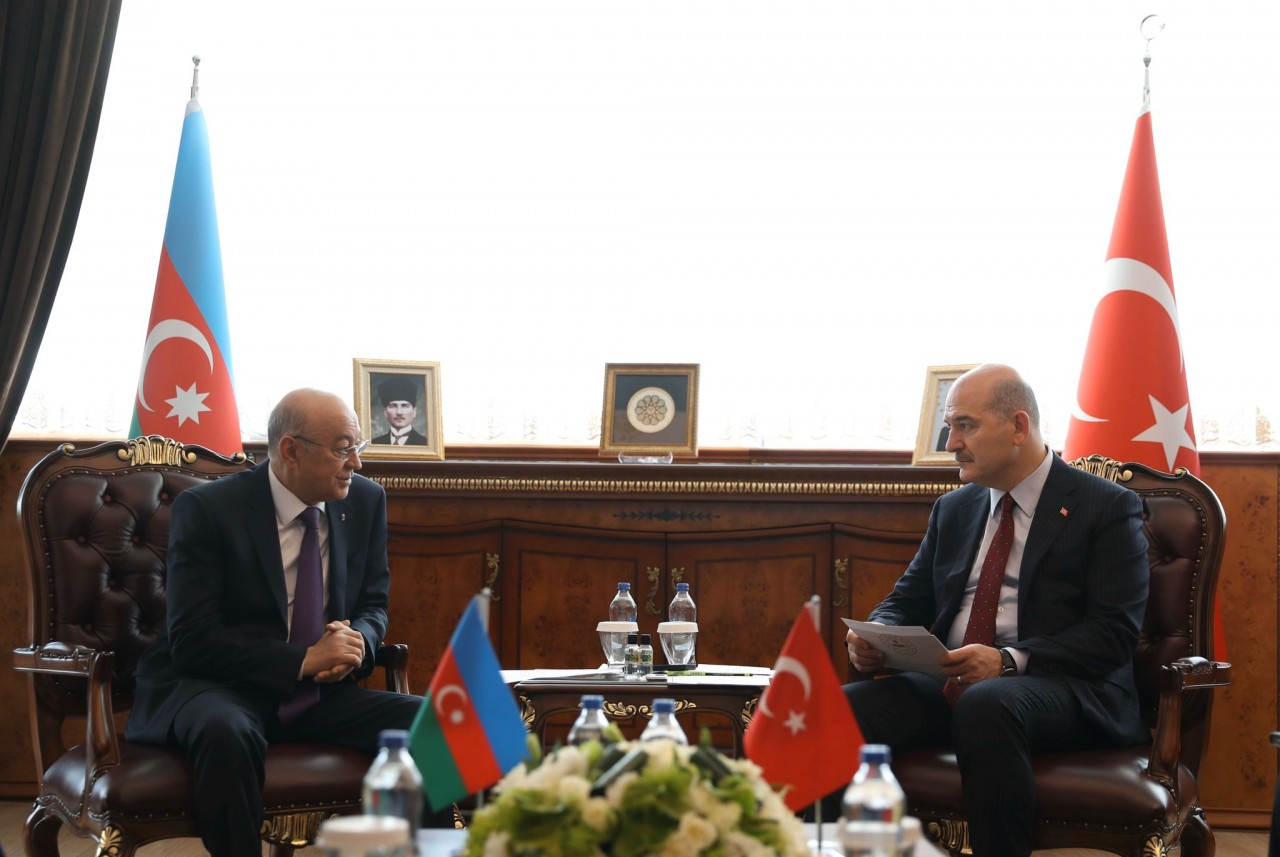 Кямаледдин Гейдаров встретился с министром внутренних дел Турции - ФОТО