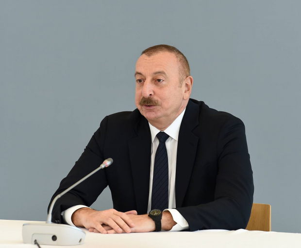 Президент Ильхам Алиев выразил соболезнования в связи с кончиной Магомедали Магомедова