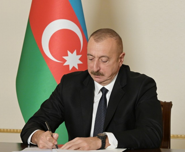 Президент Ильхам Алиев подписал распоряжение в связи с городом Шуша
