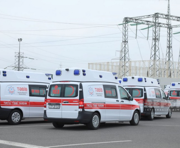Обнародована сумма, потраченная Азербайджаном на приобретение новых автомобилей скорой помощи - ФОТО