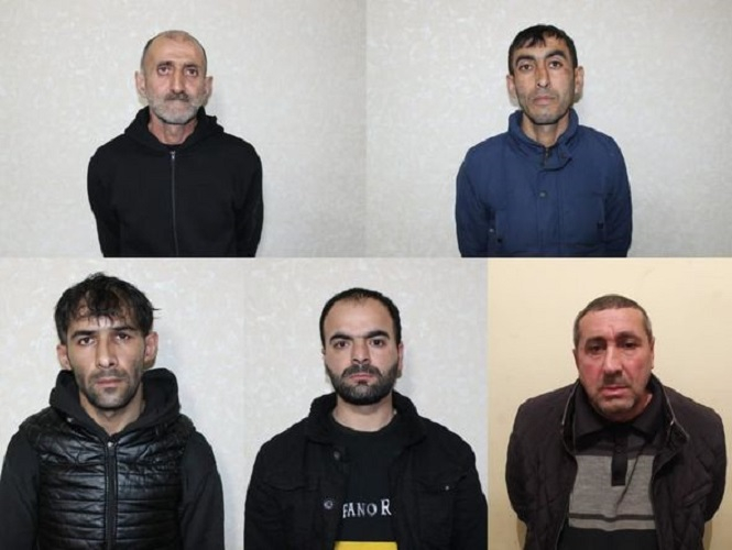 Полицейская операция в Азербайджане: задержаны пять человек - ФОТО