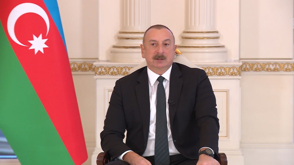 Президент Ильхам Алиев дал интервью местным телеканалам - ОБНОВЛЕНО + ВИДЕО