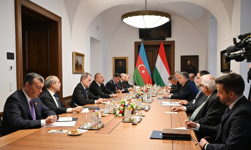 Состоялась встреча Президента Азербайджана и премьера Венгрии в расширенном составе - ОБНОВЛЕНО + ФОТО