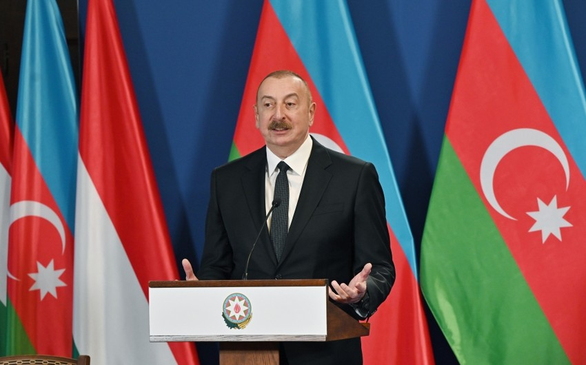 Ильхам Алиев: Азербайджан и Венгрия сформулировали отношения на уровне стратегического партнерства
