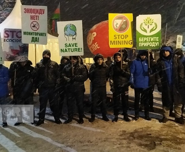 Акция протеста на дороге Ханкенди-Лачын продолжается 29-й день - ФОТО