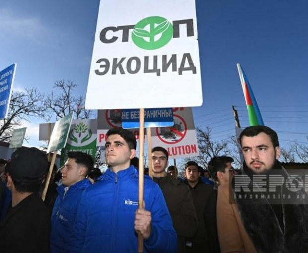 Акция протеста на дороге Ханкенди-Лачын продолжается 47 дней