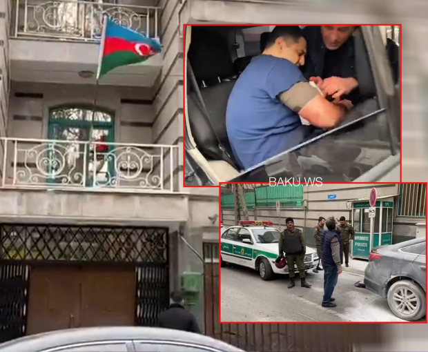 Вооруженное нападение на посольство Азербайджана в Иране, есть погибший и раненый - ОБНОВЛЕНО + ВИДЕО