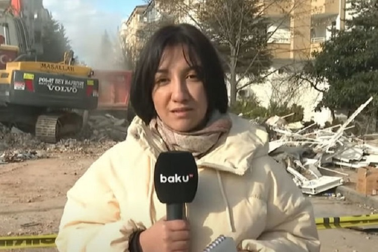Baku TV подготовил репортаж из подвергнувшегося разрушениям Газиантепа - ВИДЕО