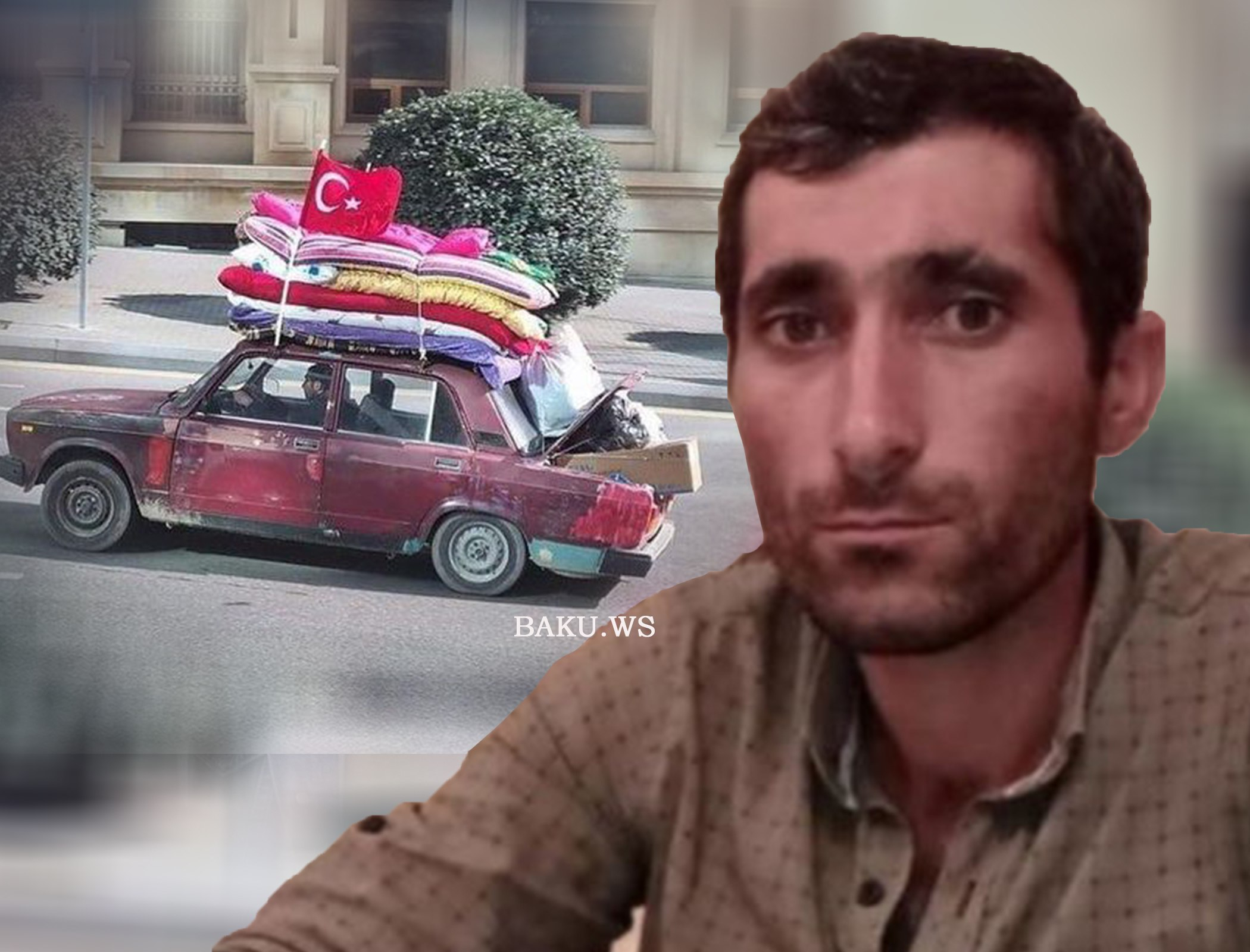 Турецкий бизнесмен подарил автомобиль Сарвару Баширли, привозившему гумпомощь на старой машине - ФОТО