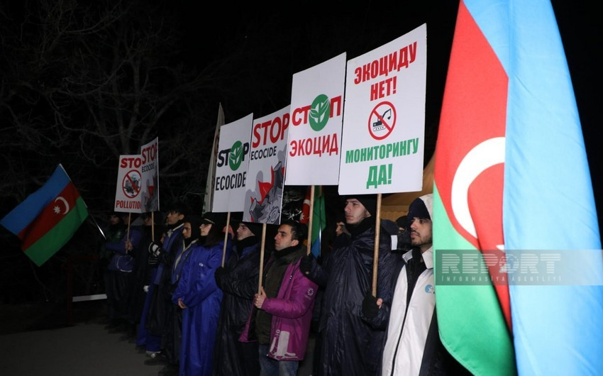 Акция на дороге Ханкенди-Лачын: требования демонстрантов остаются неизменными