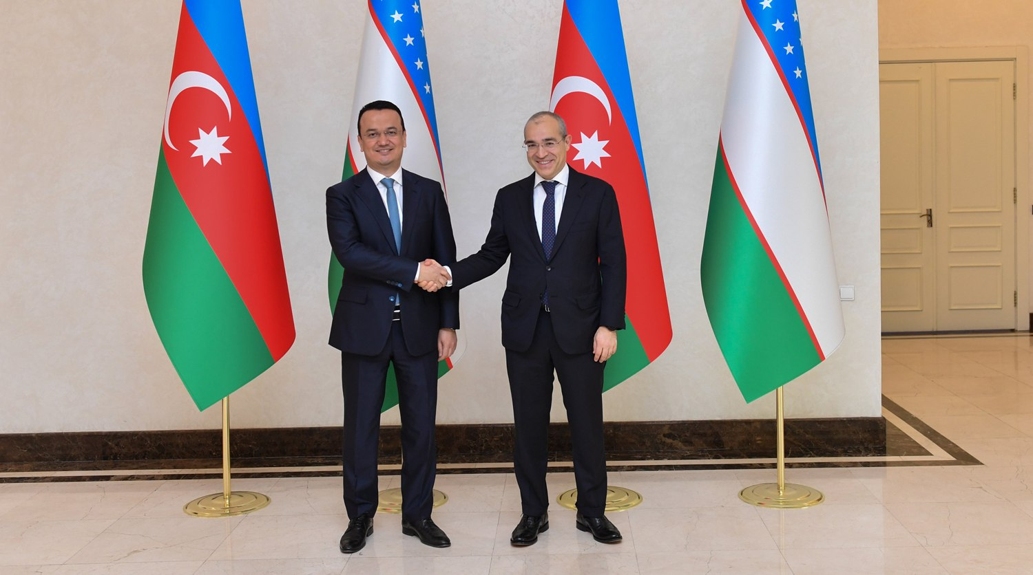 Микаил Джаббаров встретился с узбекистанским министром - ФОТО