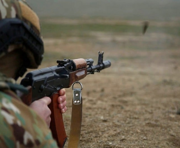 В Азербайджанской Армии выполнены практические упражнения по огневой подготовке - ВИДЕО
