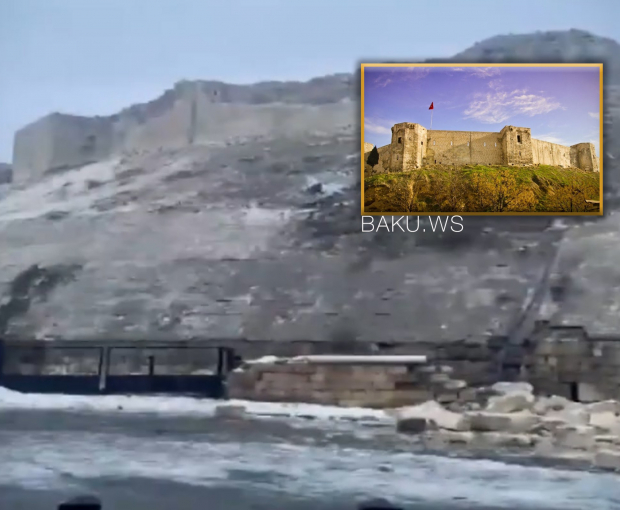 В Турции в результате землетрясения обрушилась 6000-летняя крепость Газиантеп - ВИДЕО